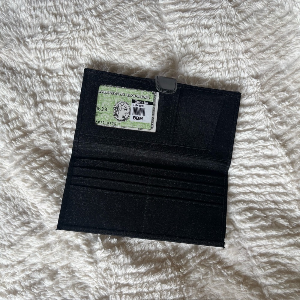 Black Bioworld Women's Wallet - Picture 2 of 4